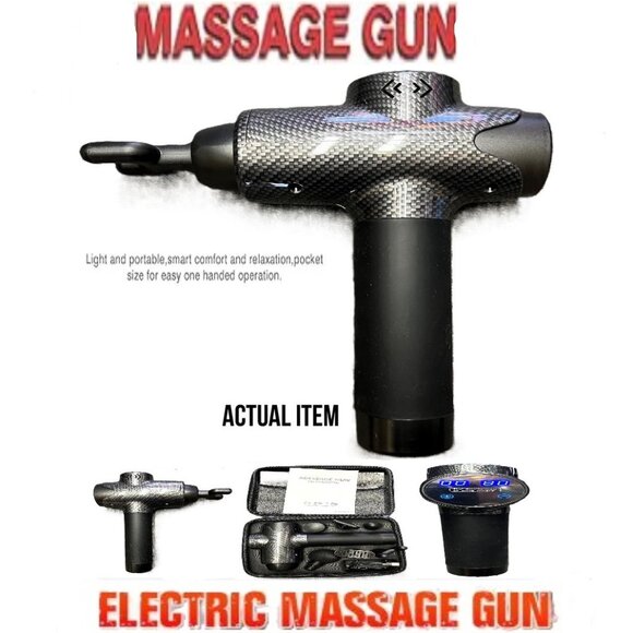 🛑 MUSCLE MASSAGER Electric ➕🆒 MASSAGE GUN Rechargeable Relaxation 💸BUY NOW‼️ - Picture 1 of 16